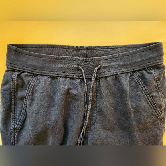 Gap Linen Washwell Joggers Navy Blue Size Medium - Picture 3 of 6